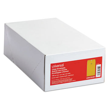 Universal® Kraft Clasp Envelope, #55, Square, Clasp-gummed Closure, 6 X 9, Brown Kraft, 100-box freeshipping - TVN Wholesale